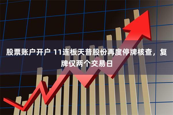 股票账户开户 11连板天普股份再度停牌核查，复牌仅两个交易日